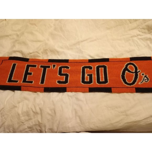 Baltimore Orioles MLB O's scarf -  2 avail = winter - Picture 2 of 4
